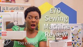 £70 SEWING MACHINE HONEST REVIEW | BROTHER LS14 METAL CHASIS SEWING MACHINE | KIM DAVE