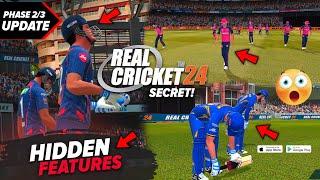 Real Cricket™ 24 Hidden Features, Phase 2/3 rollout ~ new Update | 154 more players | RC24