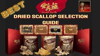 Top Dried Scallop Selection Guide with Quality Dried Scallops selection tips And insights.Must watch