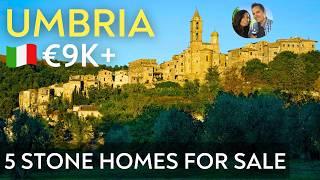 5 HOUSES for SALE Starting at €9k in UMBRIA ITALY | Italian Homes