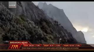 在赤道的沙巴神山下雪了 mount Kinabalu is snowing in Sabah