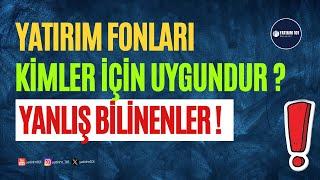 Yatırım Fonu Kimler için Uygundur?