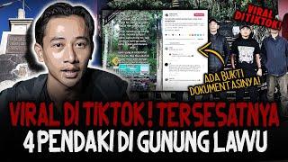 MERINDING.. INI CERITA YANG SEBENARNYA!! 4 PENDAKI TERSESAT DI Gn. LAWU VIRAL DI TIKTOK