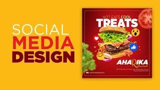 How to Create a Social Media Promotion Banner Design Idea | Photoshop Tutorial