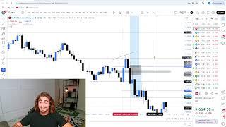 Live Day Trading Making $7,370 (HOW TO FIND DAILY BIAS)