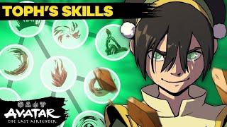 Toph's Bending Skill Tree  Full Evolution | Avatar: The Last Airbender