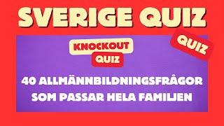 Sverige Quiz | Hur Många Rätt Får Du? 