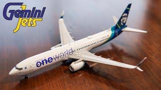 [4K] Gemini 200 Alaska Airlines 737-900ER One World Livery Die-Cast 1:200 Review