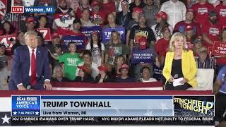 President Trump's Town Hall in Warren, Michigan 9-27-24