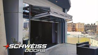 Schweiss Custom Hydraulic & Bifold Designer Doors uses