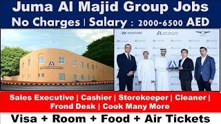 Juma Al Majid Group Jobs In Dubai With Free Visa 2024 #dubaijobswithvisa