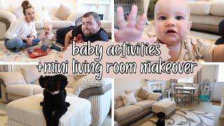 VLOG DAY: Baby Activities, Get Ready With Me & Mini Makeover | LottieJLife