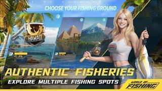 【手遊試玩】World of Fishing 一款模擬真實捕魚的 3D 休閒手遊 (Android/IOS)