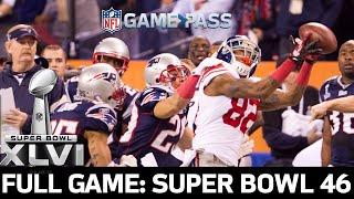 Super Bowl 46 FULL Game: New York Giants vs. New England Patriots