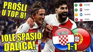 HRVATSKA 1:1 PORTUGAL - ZASLUŽENO??  JEDVA PROŠLI LAGANU GRUPU !?