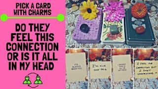 ️DO THEY FEEL THIS CONNECTION? IS IT ALL IN MY HEAD️|CHARM PICK A CARD