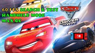 [NSWITCH] Cars 3 || 60 FPS Cheat Code Search & Test on Hanheld Mode  Official MAX OC