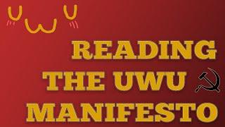 What is the UwU manifesto? (Reading)