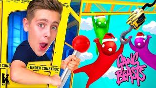 Gang Beasts is SO Back! (New CRANE Level!)