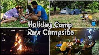 Holiday Camp | Raw Camping Site | Bukid Camping | boss raprap vlogs