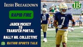 Rapid Fire: Jaden Mickey To Transfer Portal, Leonard Moore, Karson Hobbs, Rally NIL Collective