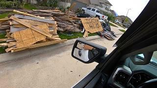 Curbside Scavengeing (After The Derecho Storm)