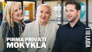 #118 Kaip valdyti 1 mlrd. eur investicijų? Pirma privati mokykla. Lietuvių DI technologijos.