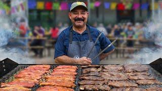 Cooking a Carne Asada for 300 People with Siete Foods