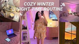 cozy night routine to keep the winter scaries away || tips to have a cozy night!