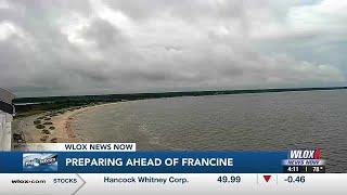 Storm preparations underway as South Mississippi prepares for Tropical Storm Francine