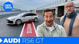 Audi RS6 GT, keep your foot down in the corners! (EN 4K) | CaroSeria