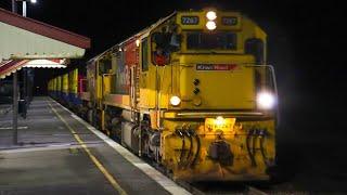 KiwiRail's DFB class on the Wairarapa Line (4K)