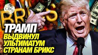 Америка наносит удар: Трамп раскрыл план мести странам БРИКС