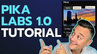 Pika Labs 1.0 basic tutorial -- Getting started and how it works