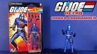 G.I. Joe Classified Retro Cardback Cobra Commander Review