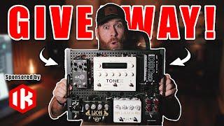 EPIC Pedalboard Giveaway! TONEX Pedalboard + JET Pedals, KEELEY, & MORE!