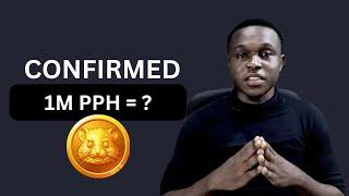 Confirmed: 1M PPH = $? (Hamster Kombat)