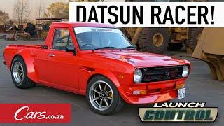 The Chilli Mouse! Custom-built, street legal Datsun Bakkie Racecar