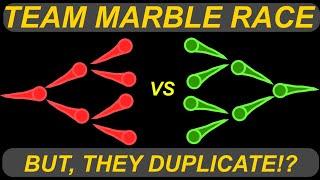 Team Marble Race, but they keep duplicating