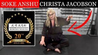 SOKE ANSHU CHRISTA JACOBSON Celebrates 20 Years of Teaching Ninjutsu