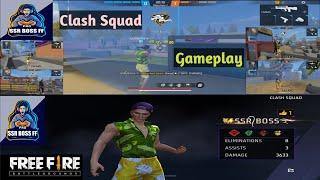 Clash Squad | SSR BOSS FF Old Guild Member & Subscribers Gameplay -Garena Free Fire