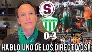 EDGAR HERNÁNDEZ DIRECTIVO DE ANTIGUA GFC🟢️HABLA SOBRE LA VICTORIA DE ANTIGUA GFC ANTE SAPRISSA🟣