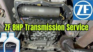 ZF 8HP Transmission Oil Change Service Made EASY (Alfa, Audi, BMW, Dodge, Land Rover, etc)