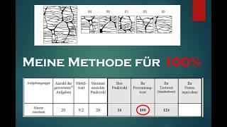 TMS - Muster zuordnen - So habe ich 100% erreicht