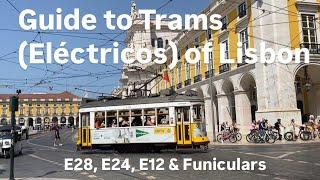 Guide to the yellow trams of Lisbon, Portugal (eléctricos em Lisboa) Tram 28 Tram 12 Tram 24 #Lisboa