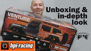 HPI Racing Venture Wayfinder. Unboxing & In-depth Look. 1/10 RC Rock Crawler.