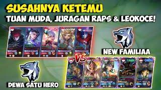 Kerasnya Ketemu Tuan Muda, Juragan Raps & Leokoce! Vs Top Global Rank