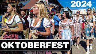 Oktoberfest Munich 2024 | 4K Walking Tour of the World’s Biggest Beer Festival! 