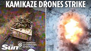 Drones blast Russian targets as Ukraine expertly uses tech to grind down Putin's much bigger army