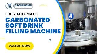 Fully Automatic Carbonated Soft Drink Filling Machine | Best Soda Plant manufacturer